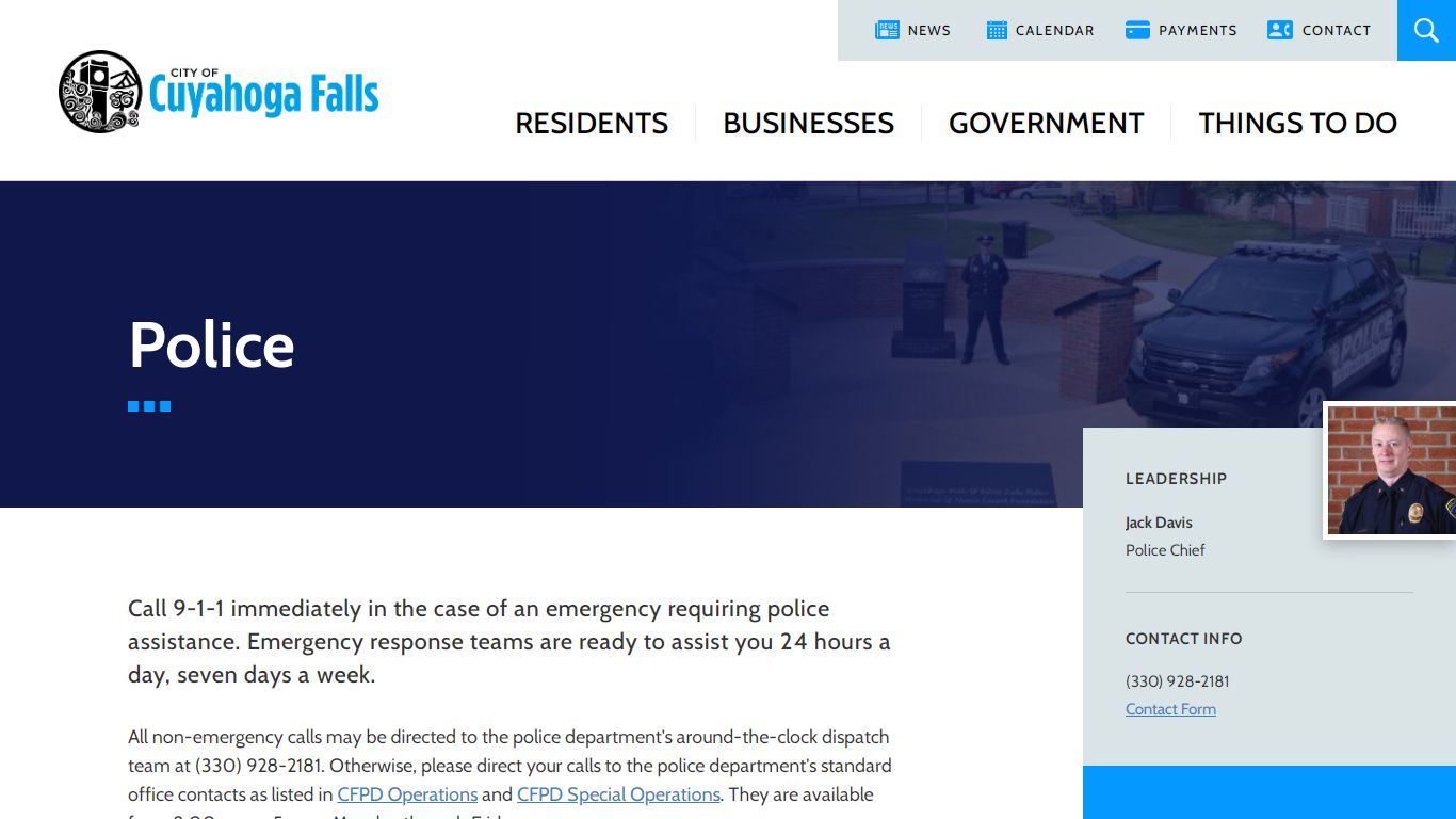 Police | City of Cuyahoga Falls